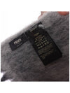 All-Over FF Motif Print Wool Scarf Grey - FENDI - BALAAN 7