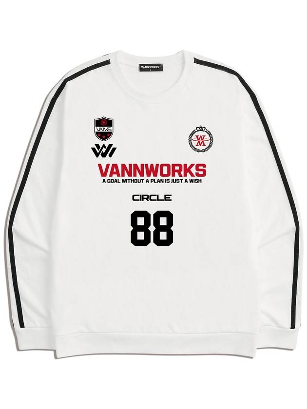 Heavyweight two-tone uniform logo jersey long sleeve VLS0035 - VANN WORKS - BALAAN 4