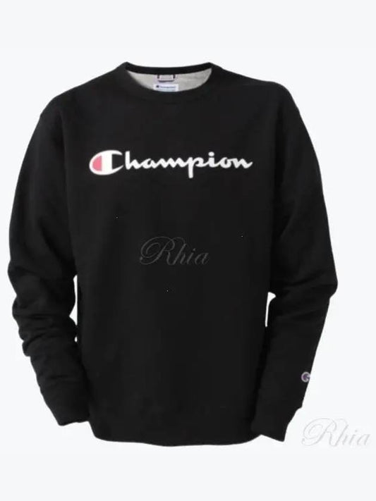 GF88H Y06794 BKC Powerblend Script Graphic Logo Men s Sweatshirt - CHAMPION - BALAAN 1