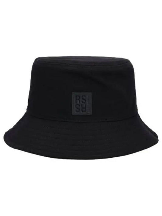 Logo Patch Bucket Hat Black - RAF SIMONS - BALAAN 1
