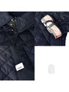 New Frankby Quilted Jacket Navy - BURBERRY - BALAAN 4