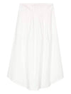 Olympia Midi Pleated Skirt White - A.P.C. - BALAAN 3