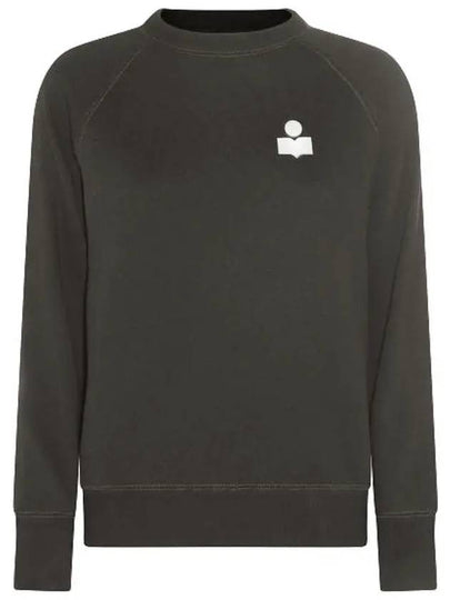 Milla Logo Grunneck Sweatshirt Faded Black - ISABEL MARANT - BALAAN 2