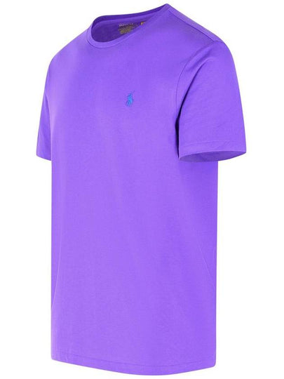 Polo Ralph Lauren Purple Cotton T-Shirt - POLO RALPH LAUREN - BALAAN 2