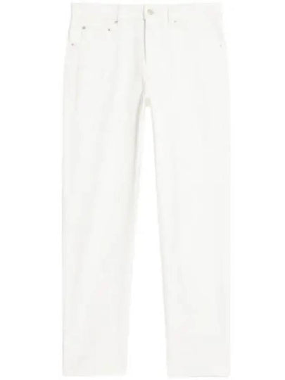 Men's Tapered Fit Straight Jeans White - AMI - BALAAN 2