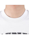 Logo Print Sweatshirt White - AMI - BALAAN 7