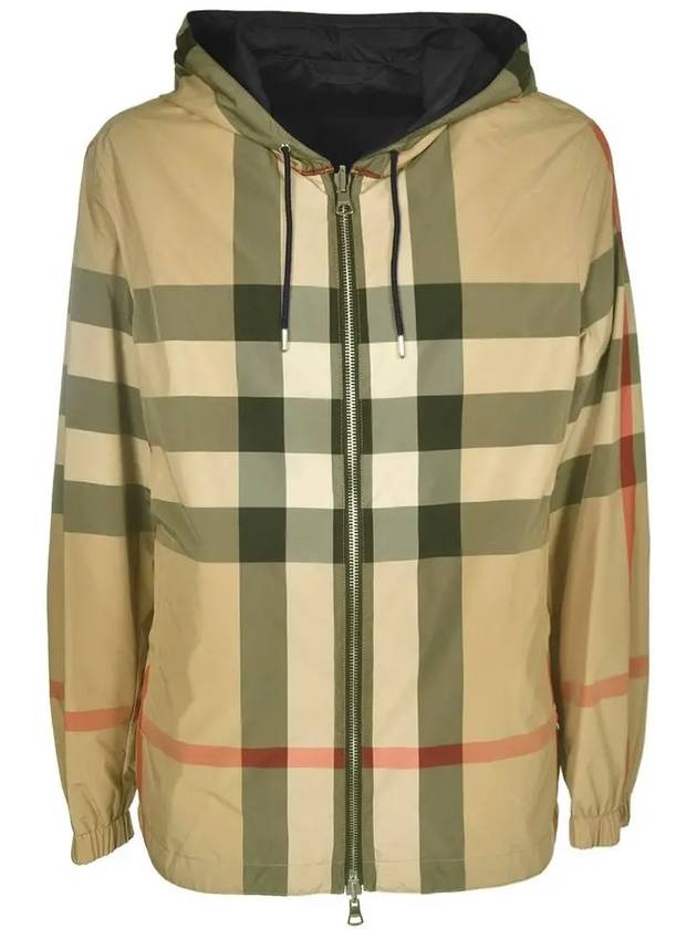 Stratton Check Hooded Jacket Archive beige - BURBERRY - BALAAN 3