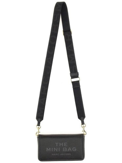 Leather Mini Cross Bag Black - MARC JACOBS - BALAAN 2