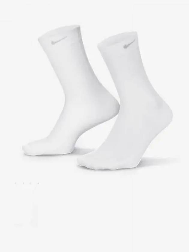 Women s Sheer Crew Socks 1 Pair White Light Smoke Gray DV5701 100 717146 - NIKE - BALAAN 1