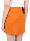 Women's Amelie H Line Skirt Orange - J.LINDEBERG - BALAAN 6