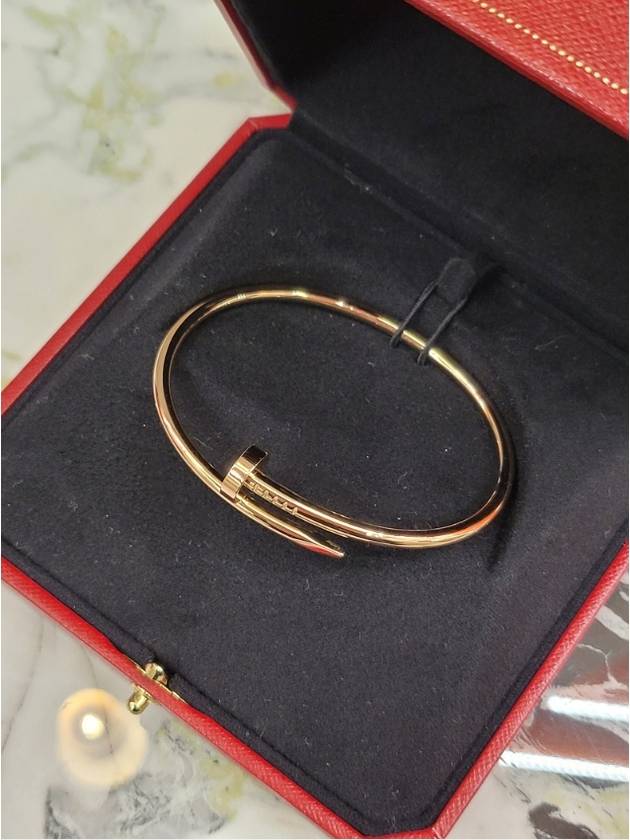 Just Ankleu Nail Bracelet Rose Gold No 20 - CARTIER - BALAAN 2