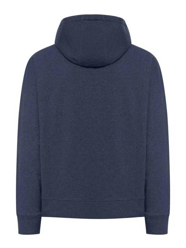 Bold Fox Head Patch Oversize Hoodie Navy - MAISON KITSUNE - BALAAN 3