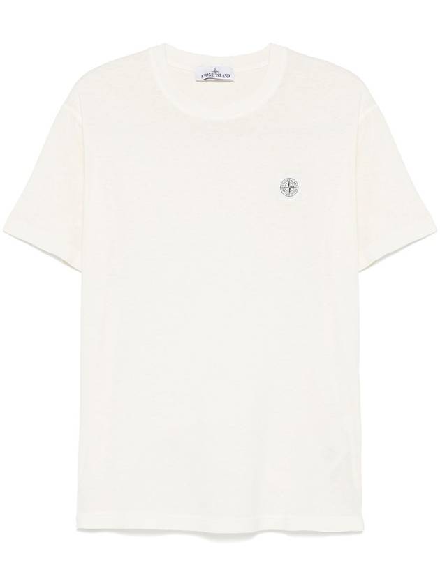 Stone Island T-shirts and Polos Beige - STONE ISLAND - BALAAN 1