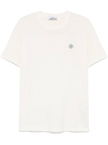 Stone Island T-shirts and Polos Beige - STONE ISLAND - BALAAN 1