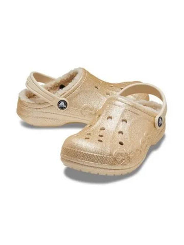 KIDS BAYA LINED GLITTER CLOG K WT 23FKCL207656 - CROCS - BALAAN 1