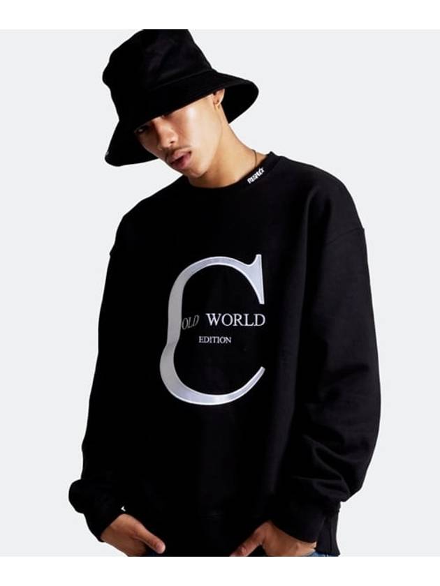 Unisex Cold World Sweatshirt Black - RESPECT - BALAAN 2