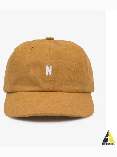 Twill Sports Ball Cap Chrome Yellow N8000013041 - NORSE PROJECTS - BALAAN 1