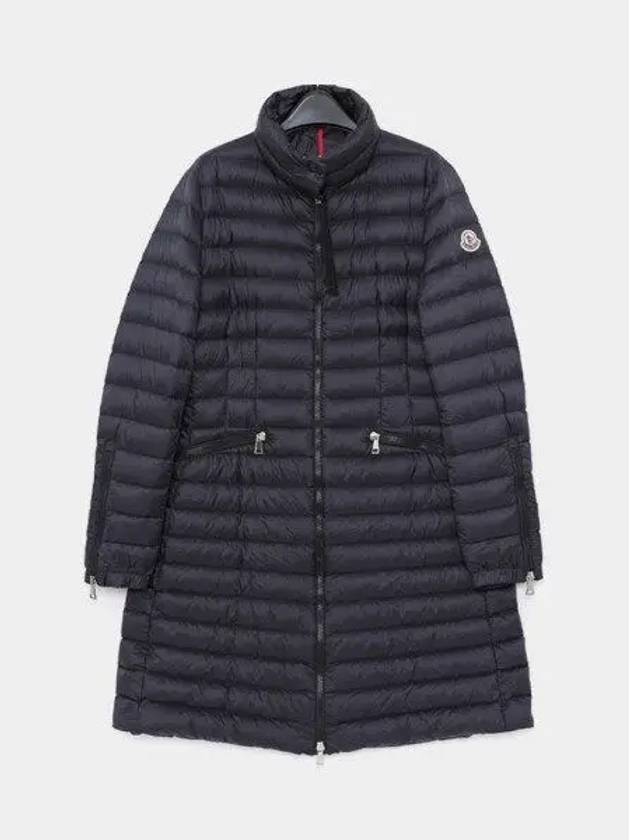 Sable patch logo lightweight long padded women s jacket 1C10300 C0355 778 1043984 - MONCLER - BALAAN 1