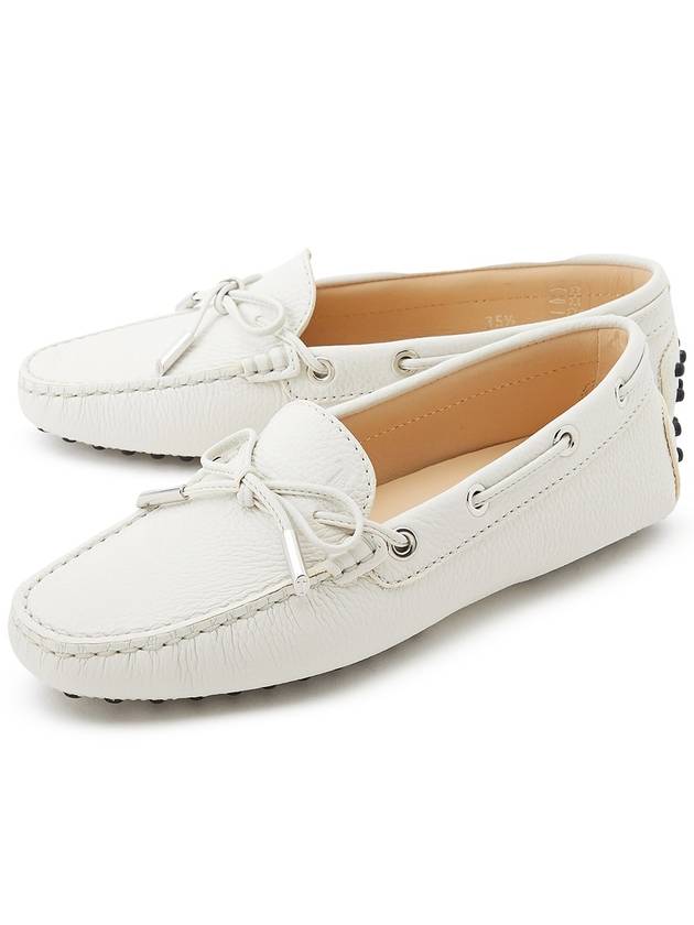 Women's Gommino Driving Shoes White - TOD'S - BALAAN 2