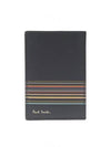 Signature Striped Leather Card Holder M1A6137LFISIG - PAUL SMITH - BALAAN 2