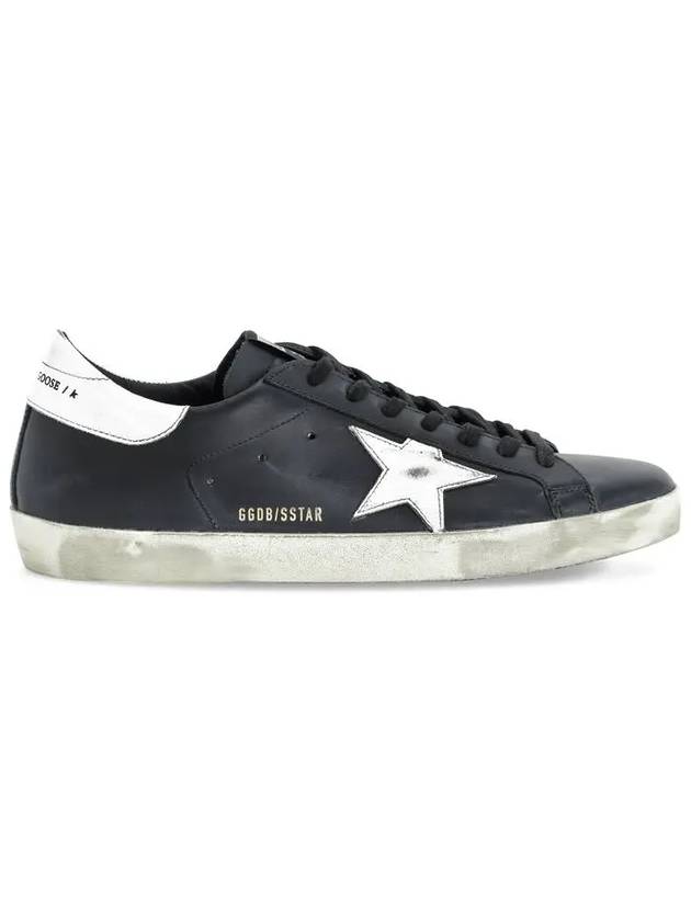 Superstar White Tab Sneakers Black - GOLDEN GOOSE - BALAAN 3