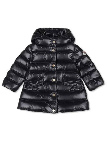 Moncler Baby IBIDA Hooded Down Coat Navy - MONCLER - BALAAN 1