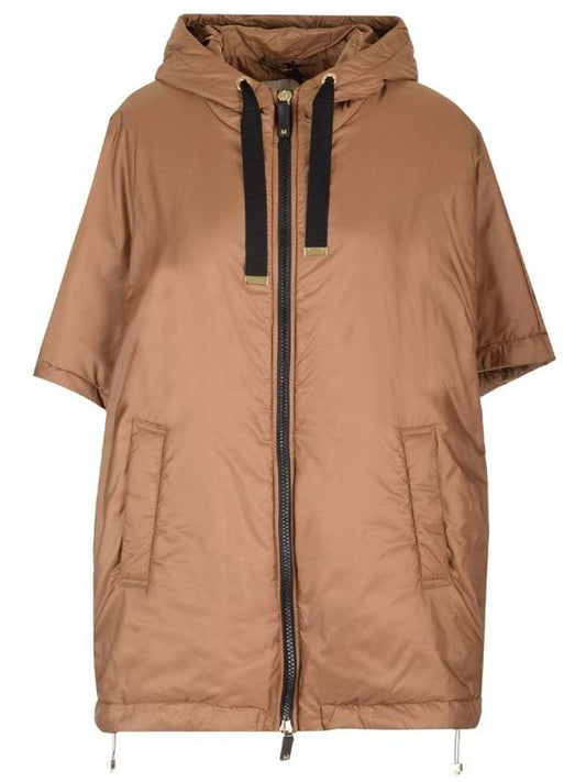 Greenca Down Padded Jacket Camel - MAX MARA - BALAAN 1