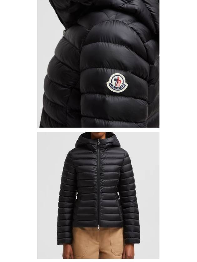 Ige Hooded Short Padding Black - MONCLER - BALAAN 6