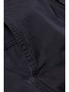 Men's Wappen Cotton Bermuda Cargo Shorts Navy - STONE ISLAND - BALAAN 3