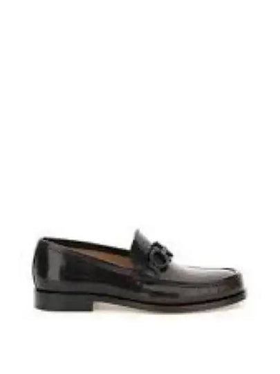 Rolo Gancini Loafers Black - SALVATORE FERRAGAMO - BALAAN 2