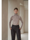 High Waist Wool Baggy Pants - CAHIERS - BALAAN 9