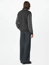 Men's Monogram Mix Cashmere Cardigan Grey - LOUIS VUITTON - BALAAN 6