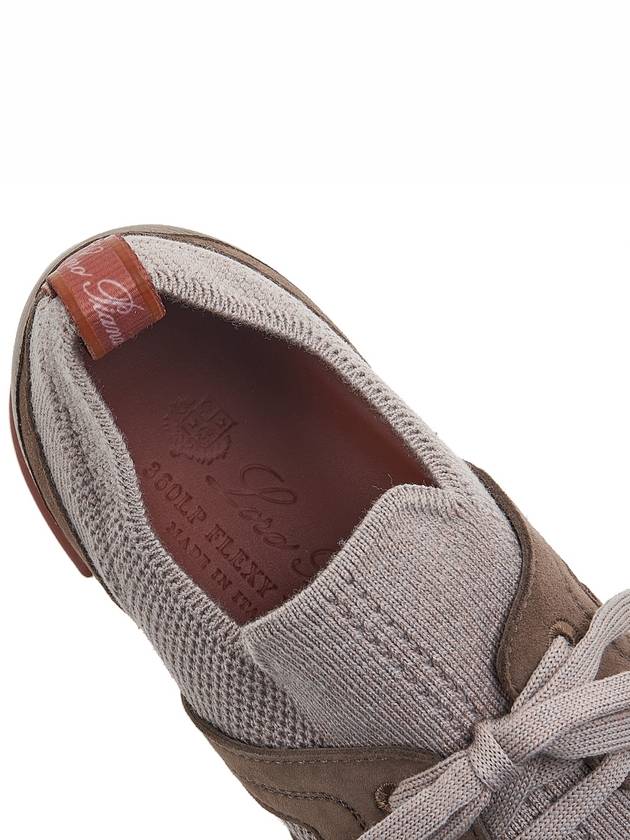 360 LP Flexy Walk Low Top Sneakers Brown - LORO PIANA - BALAAN 8