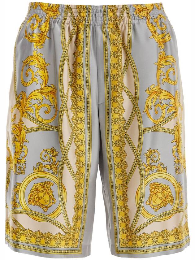 silk bermuda shorts 'cup of - VERSACE - BALAAN 1