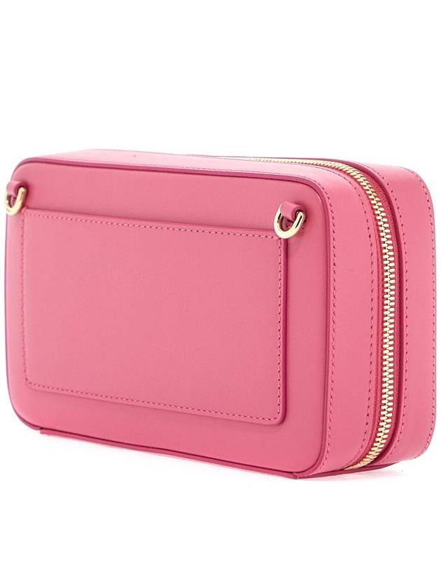 logo leather cross bag pink - DOLCE&GABBANA - BALAAN 3