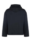 Brushed Emerize Diagonal Fleece Hoodie Black - CP COMPANY - BALAAN 3