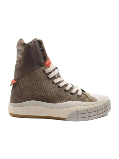 Women's Clint High Top Sneakers Brown - CHLOE - BALAAN 1