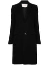 Two Button Single Coat Black - AMI - BALAAN 2