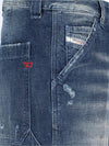 D Livery Jeans Navy - DIESEL - BALAAN 5