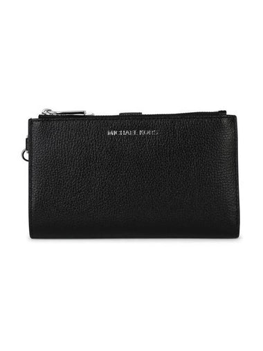 Michael Kors 'Jet Set' Black Leather Wallet - MICHAEL KORS - BALAAN 1