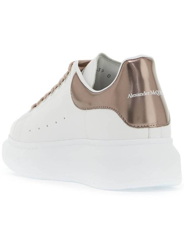 Oversized low top sneakers white rose gold - ALEXANDER MCQUEEN - BALAAN 4