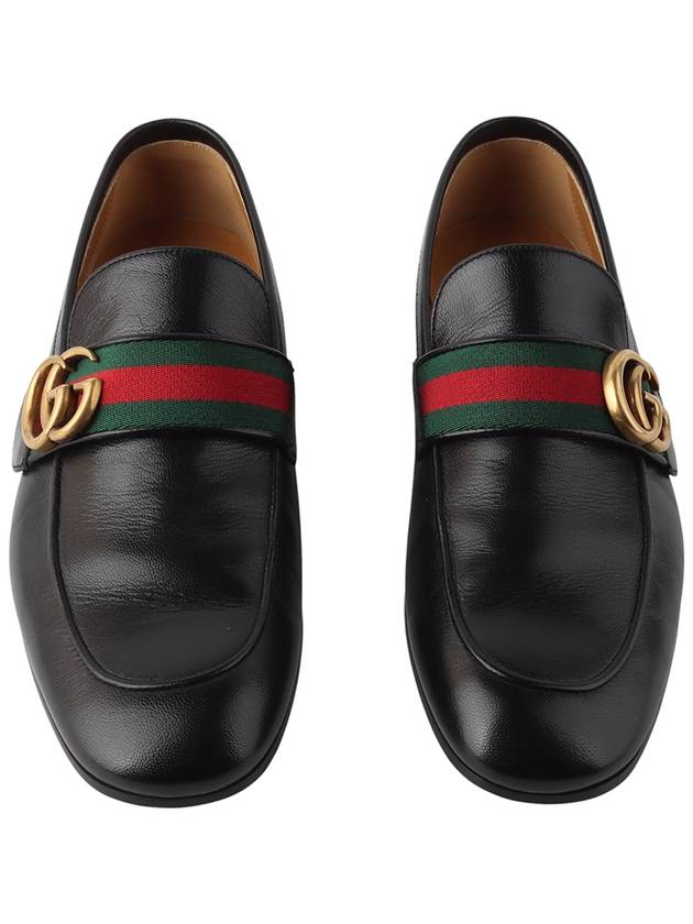 428609 GG web gold three stripe loafer shoes 4 1 2 size overseas receipt 34100Y - GUCCI - BALAAN 2