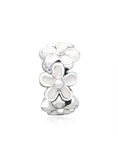 Darling Daisies Spacer Bracelet Charm Silver - PANDORA - BALAAN 1