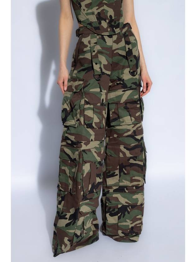 Camouflage Print Wide Jeans UE64PA131Z - VETEMENTS - BALAAN 4