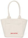 Shopper Canvas Mini Tote Bag Natural - DER KOFFER - BALAAN 2