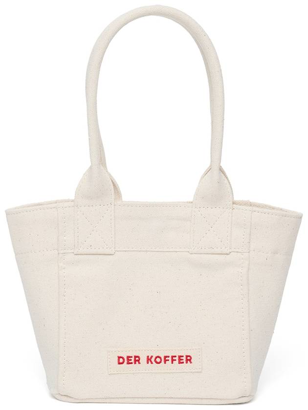 Shopper Canvas Mini Tote Bag Natural - DER KOFFER - BALAAN 2