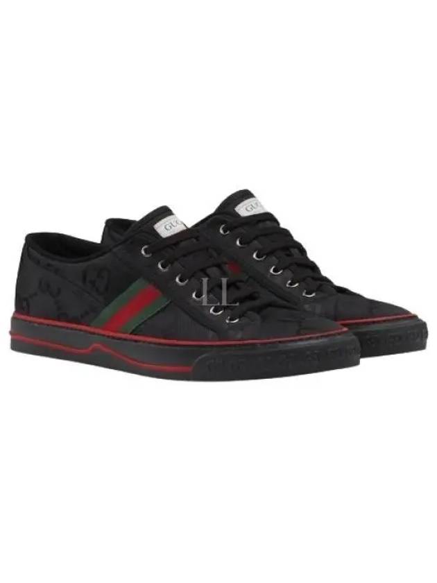 Tennis 1977 Off the Grid Low-Top Sneakers Black - GUCCI - BALAAN 2