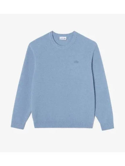 Men's Boucle Knit Top Light Blue - LACOSTE - BALAAN 2