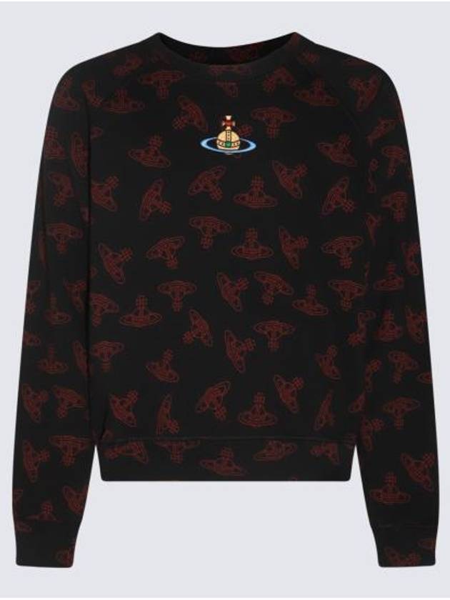 Raglan Sweatshirt Black - VIVIENNE WESTWOOD - BALAAN 3