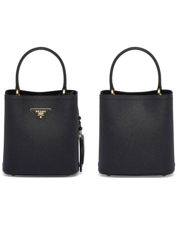 Prada Pannier Saffiano Women s Small Tote Bag 1BA217 - SAINT LAURENT - BALAAN 1